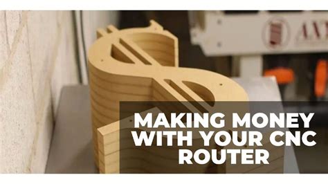 making money with cnc woodworking